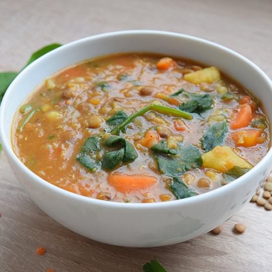 Vegetable Lentil Soup - Recipe photo by ADkitchen