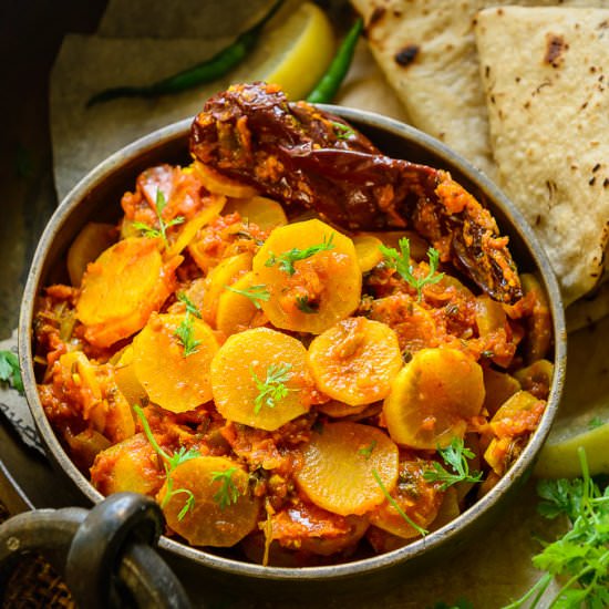 Mooli ki Sabji - Recipe photo by Whiskaffair