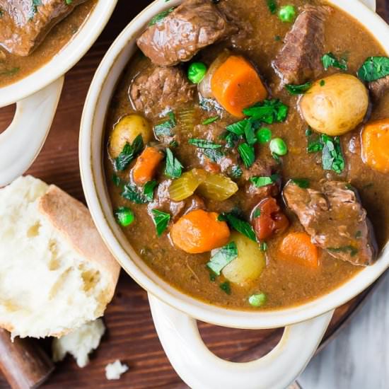 Crockpot Beef Stew - Recipe photo by rachelcooksblog