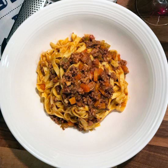 Ragù alla Bolognese - Recipe photo by JackSlobodian