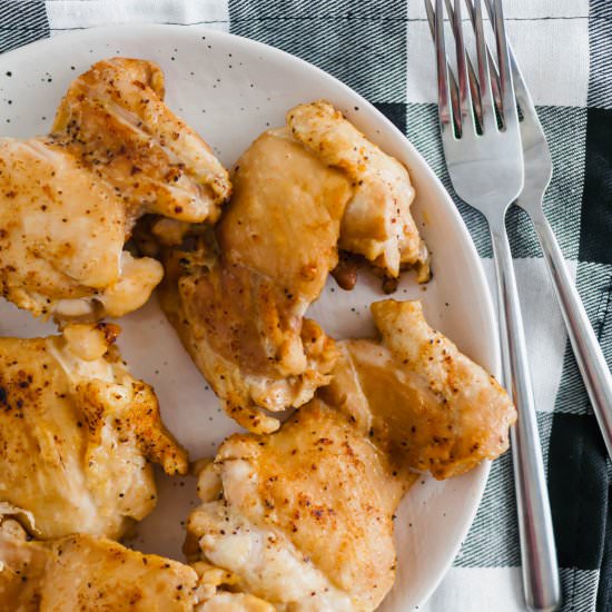 Instant Pot Chicken Thighs - Recipe photo by megseverydayindulgence