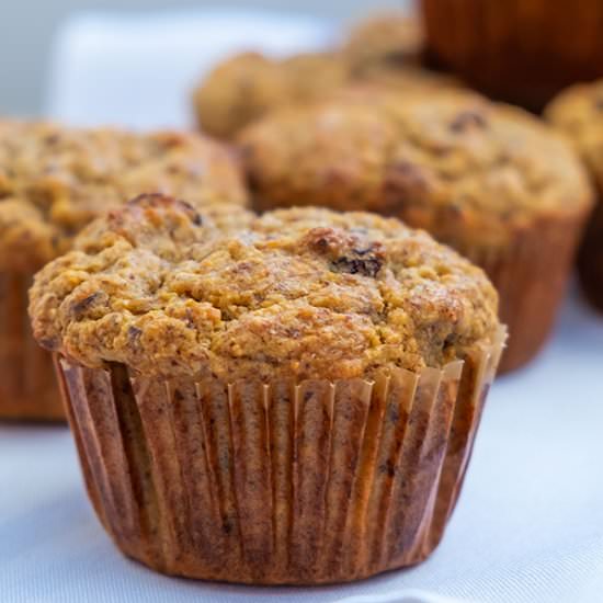 GF Sugar-Free Flax Muffins Raisins - Recipe photo by Only Gluten Free Recipes