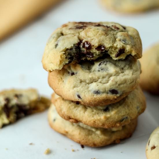 Sour Cream Chocolate Chip Cookies - Recipe photo by parsleyandicing