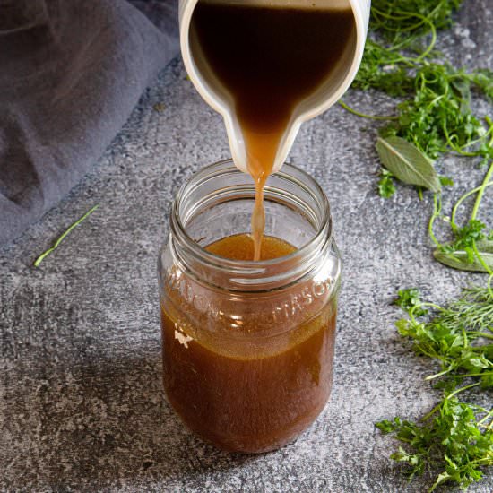 Vegan Stock - Recipe photo by pageandplate