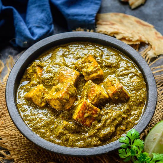 Saag Paneer - Recipe photo by Whiskaffair