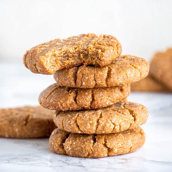 Peanut Butter Cookies - Recipe photo by EatPlantily
