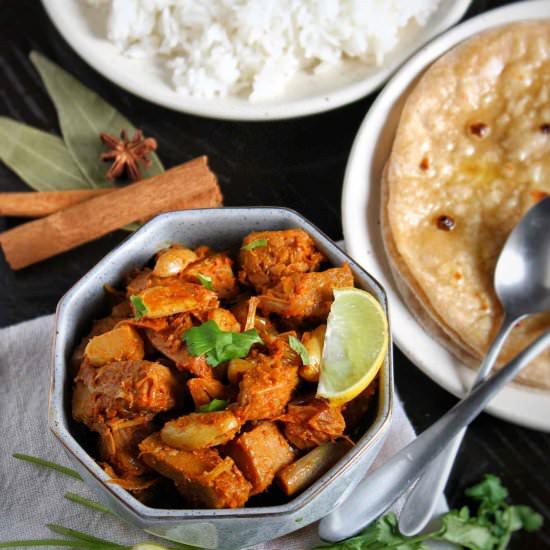 Young Jackfruit Korma - Recipe photo by speakingaloud