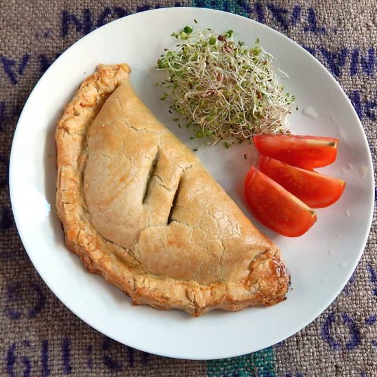 Cheese and Onion Vegetarian Pasty - Recipe photo by Emillie