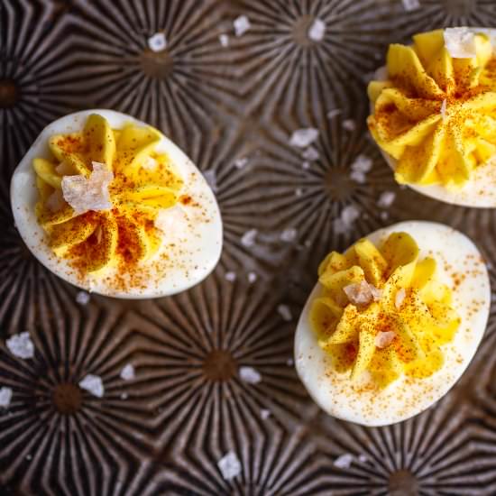 Deviled Eggs - Recipe photo by primalwellnesscoach