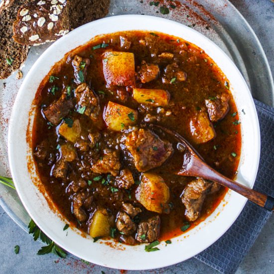 German Goulash - Recipe photo by Craft Beering