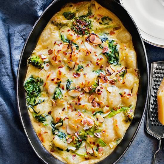 Baked Spinach Gnocchi - Recipe photo by EasycookingwithMolly