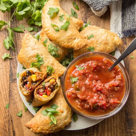 Black Bean Empanadas - Recipe photo by Connoisseurus Veg