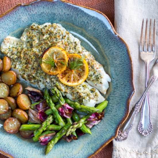 Weeknight Filet of Sole / Mustard - Recipe photo by a zest for life