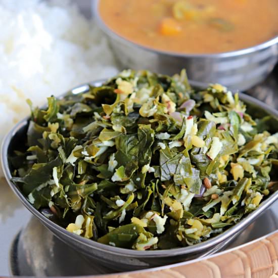 Ponnanganni Keerai Poriyal - Recipe photo by sandhiya