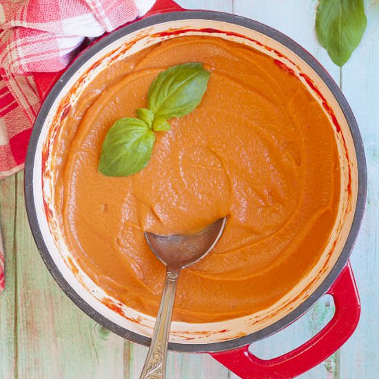 Hidden Vegetable Pasta Sauce - Recipe photo by MyPurePlants
