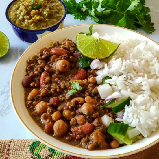Indian Bean Curry - Recipe photo by greenbowl2soul