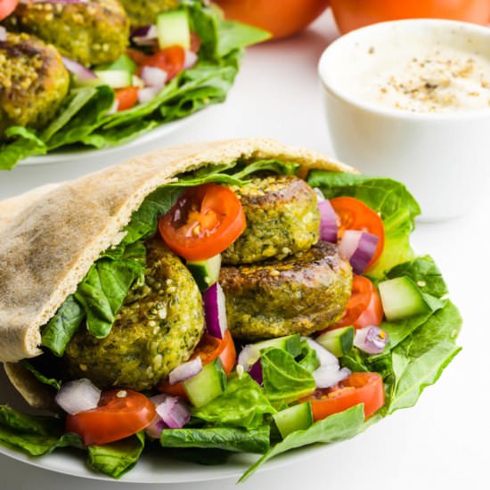 Falafel Sandwich - Recipe photo by NamelyMarly
