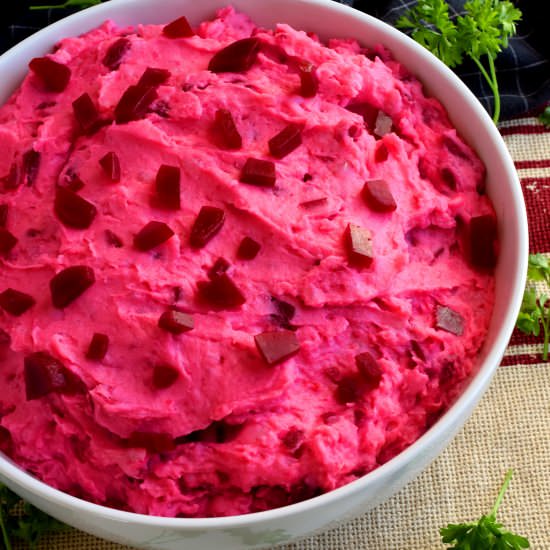 Pickled Beet Potato Salad - Recipe photo by byronethomas