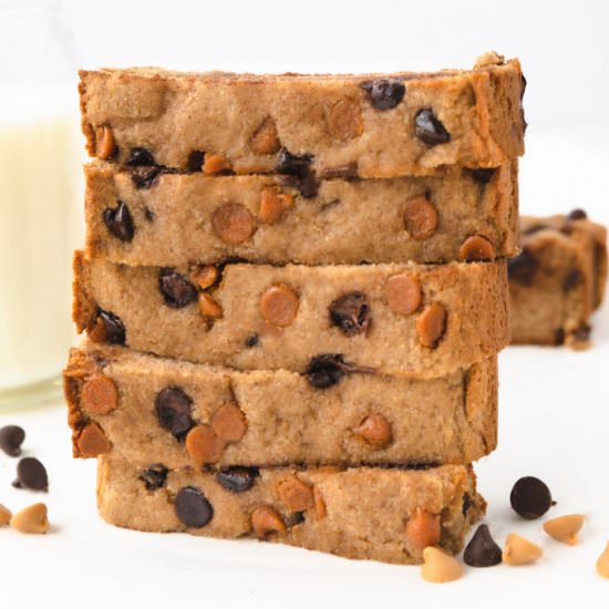 Chocolate & Peanut Butter Chip Bread - Recipe photo by Mealswithmaggie