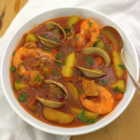 Baccal Soup - Recipe photo by PalatablePastime
