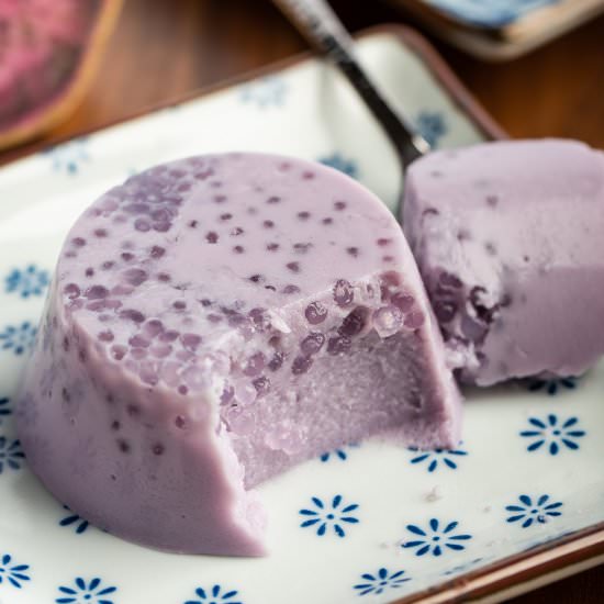 Purple Sweet Potato Tapioca Pudding - Recipe photo by Lokness
