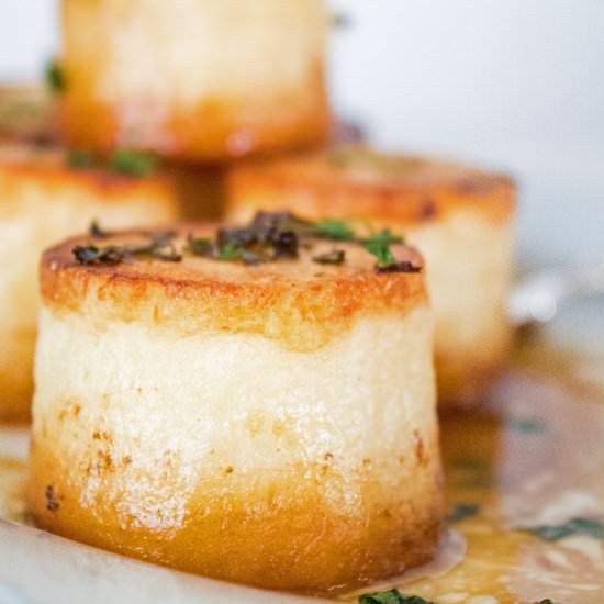 Classic Creamy Fondant Potatoes - Recipe photo by Bake It With Love