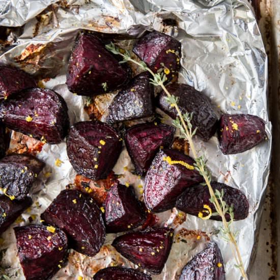 Oven Roasted Beets - Recipe photo by Spoonful of Flavor