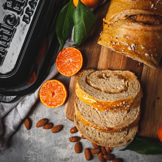 Orange Marmalade Almond Italian Bread - Recipe photo by breadandbasil