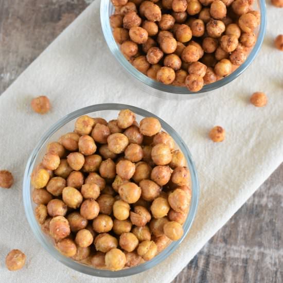 Air Fryer Chickpeas – 4 Ways - Recipe photo by Watch Learn Eat