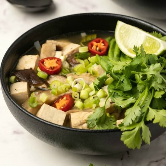 Vegan Pho - Recipe photo by lovingitvegan