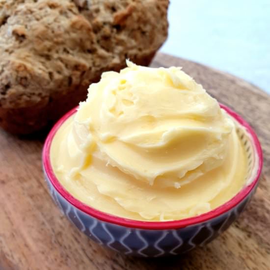 Homemade Butter - Recipe photo by FeastGloriousFeast