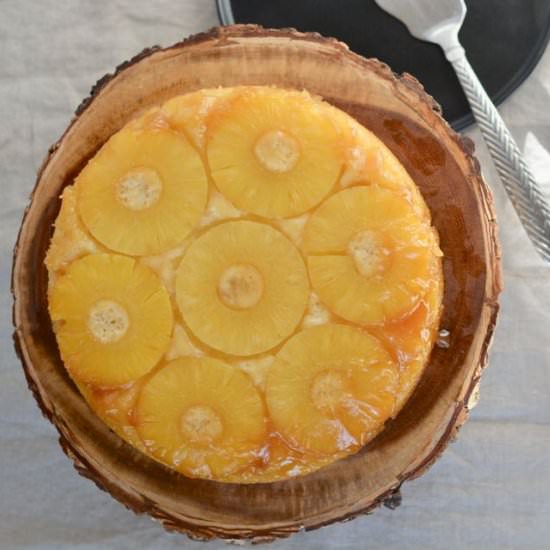 Healthy Pineapple Upside Cake - Recipe photo by TheOvenLight