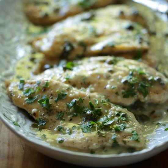 Chicken Piccata - Recipe photo by entertainingwithbeth