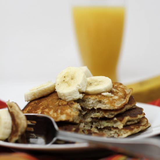 Banana Pancakes - Recipe photo by The Cowgirl Cooks