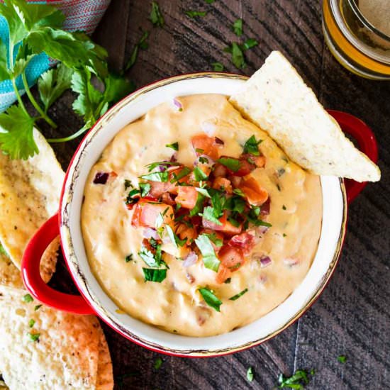 Instant Pot Queso Dip - Recipe photo by foodiegirlchicago