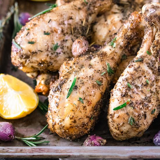Baked Herb chicken - Recipe photo by ruchiskitchen