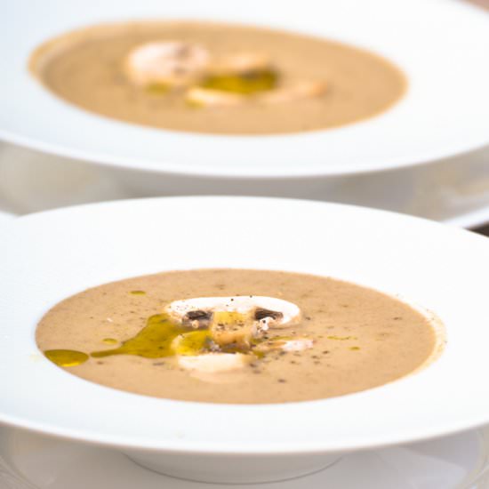 Cream of Mushroom Soup - Recipe photo by hadias lebanese cuisine