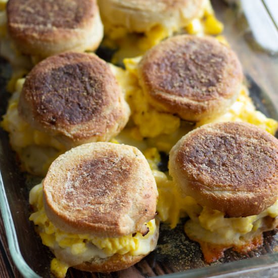 Make-Ahead Breakfast Sandwiches - Recipe photo by HungryEnoughToEatSix