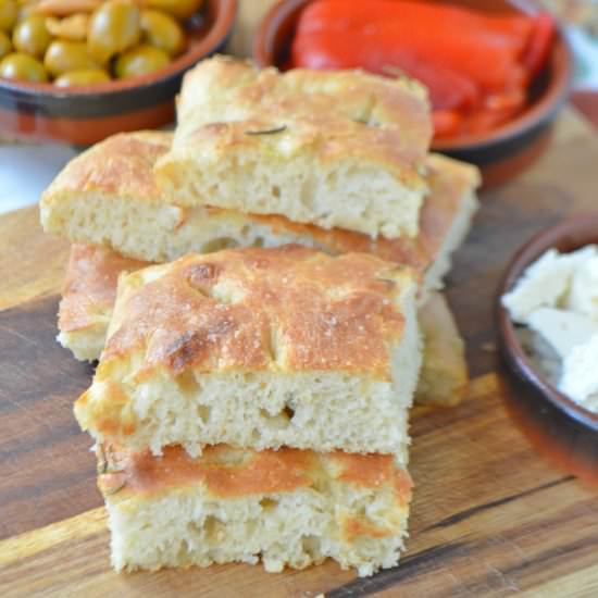 Rosemary Focaccia Bread - Recipe photo by Mummys FastandEasy