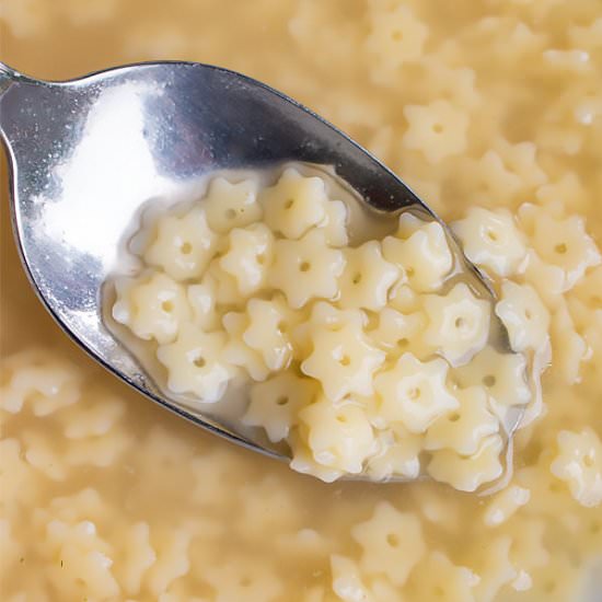 Pastina Soup - Recipe photo by MasalaHerb
