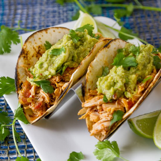 Crock Pot Chicken Tacos - Recipe photo by dwayland