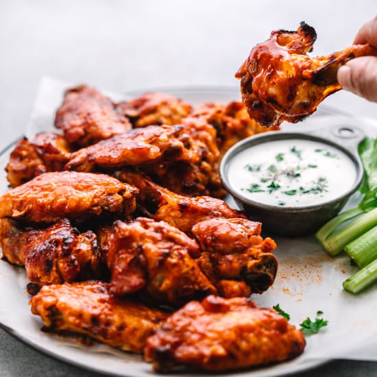 Instant Pot Chicken Wings - Recipe photo by poshjournal