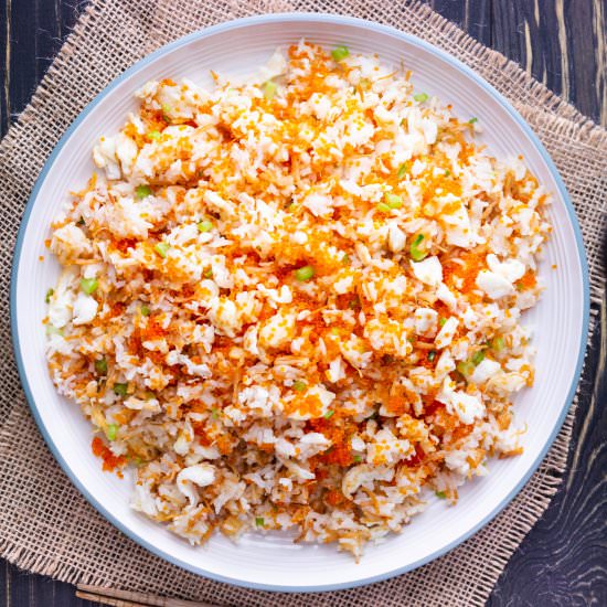 Scallop and Egg White Fried Rice - Recipe photo by WokandKin