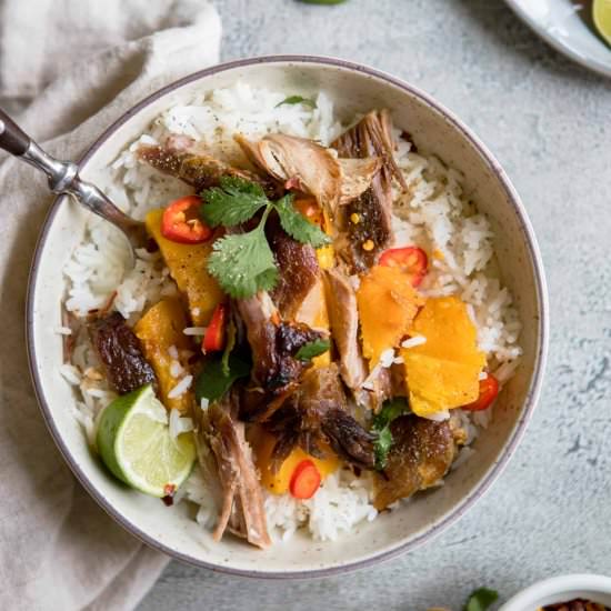 Braised Asian Pork Shoulder - Recipe photo by Howe We Live