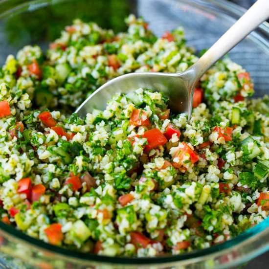 Tabbouleh - Recipe photo by dinneratthezoo