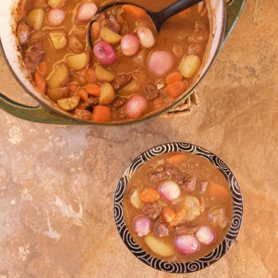 Vintage Beef Stew - Recipe photo by Flipped-Out Food