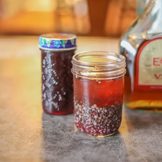 Elderberry Syrups for Colds and Flu - Recipe photo by HIldaskitchenblog