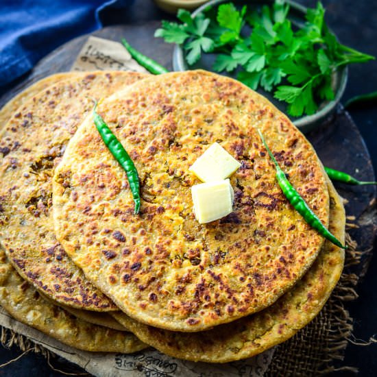 Keema Paratha - Recipe photo by Whiskaffair