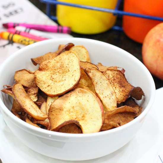 Apple Chips - Recipe photo by Nourish with Renata