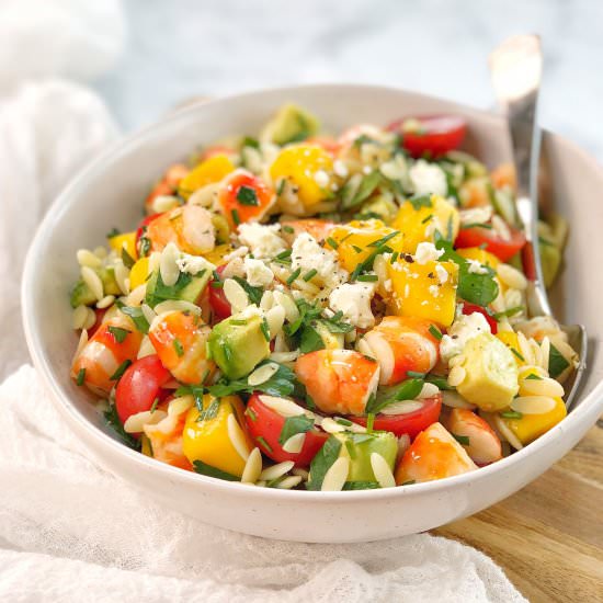 Prawn Mango Salad with Avocado - Recipe photo by chef not required